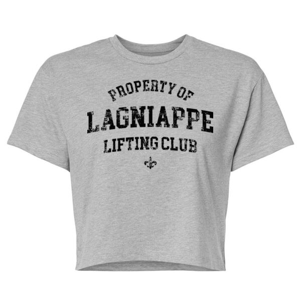 PROPERTY OF - WOMEN'S CROP T-SHIRT - $N8R5HD$ Thumbnail